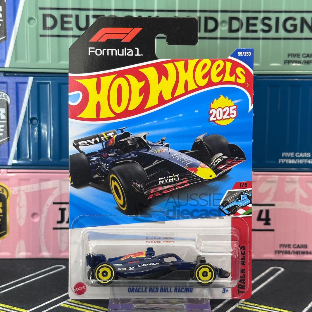 Hot Wheels 2025 Formula 1 Racing Mainline 59/250 Oracle Red Bull Racing - AUSSIE diecast