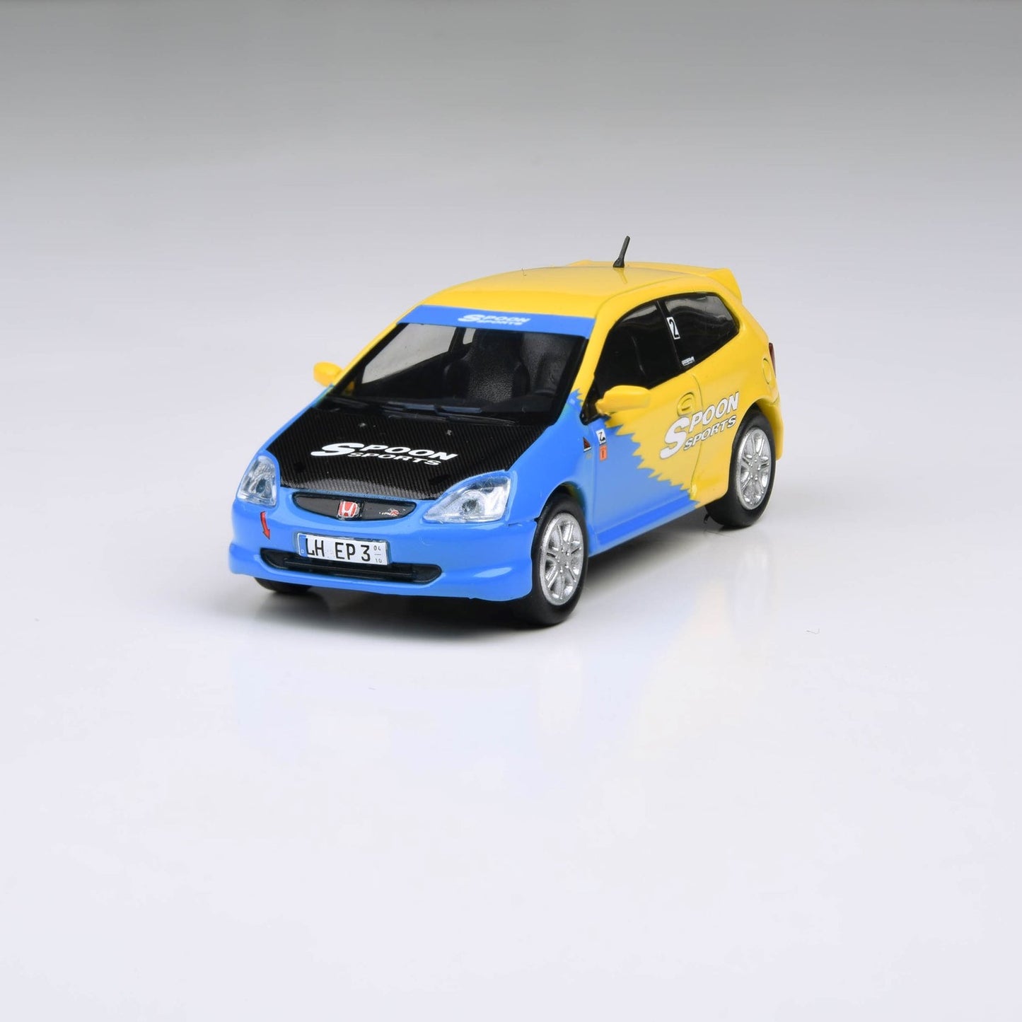 PARA64 1:64 Honda 2001 Civic Type R EP3 Spoon Livery - AUSSIE diecast