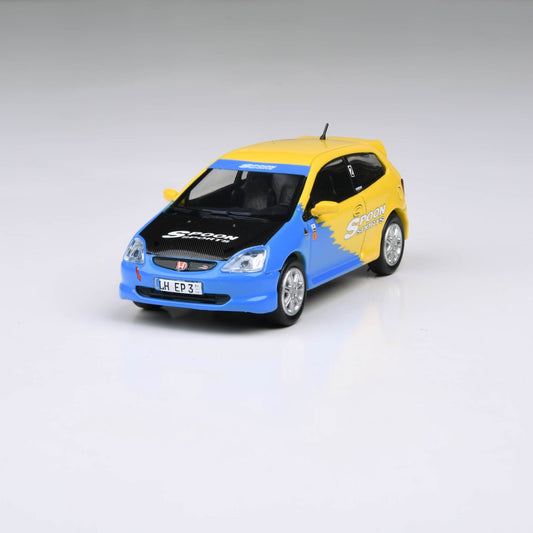 PARA64 1:64 Honda 2001 Civic Type R EP3 Spoon Livery - AUSSIE diecast