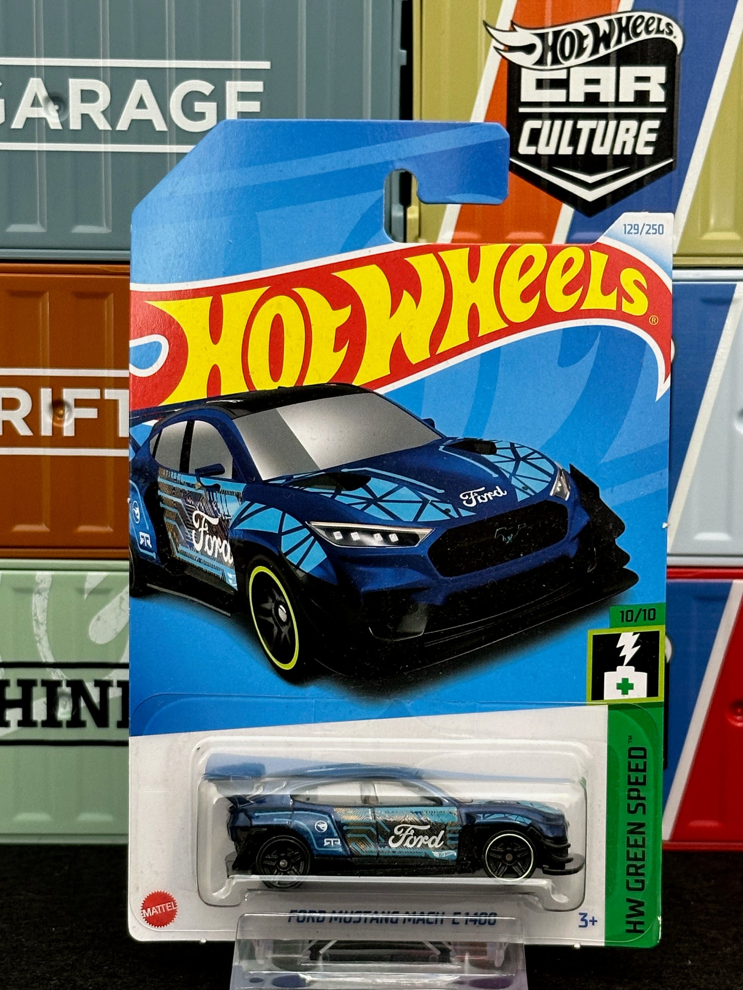 Hot Wheels 2024 Ford Mustang Mach-E 1400 Regular Treasure Hunt 129/250 Mainline - AUSSIE diecast