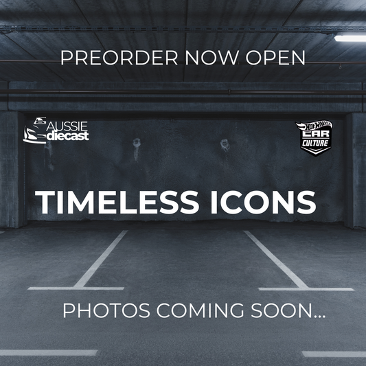 *PREORDER* Hot Wheels 2025 Car Culture Timeless Icons (FPY86)