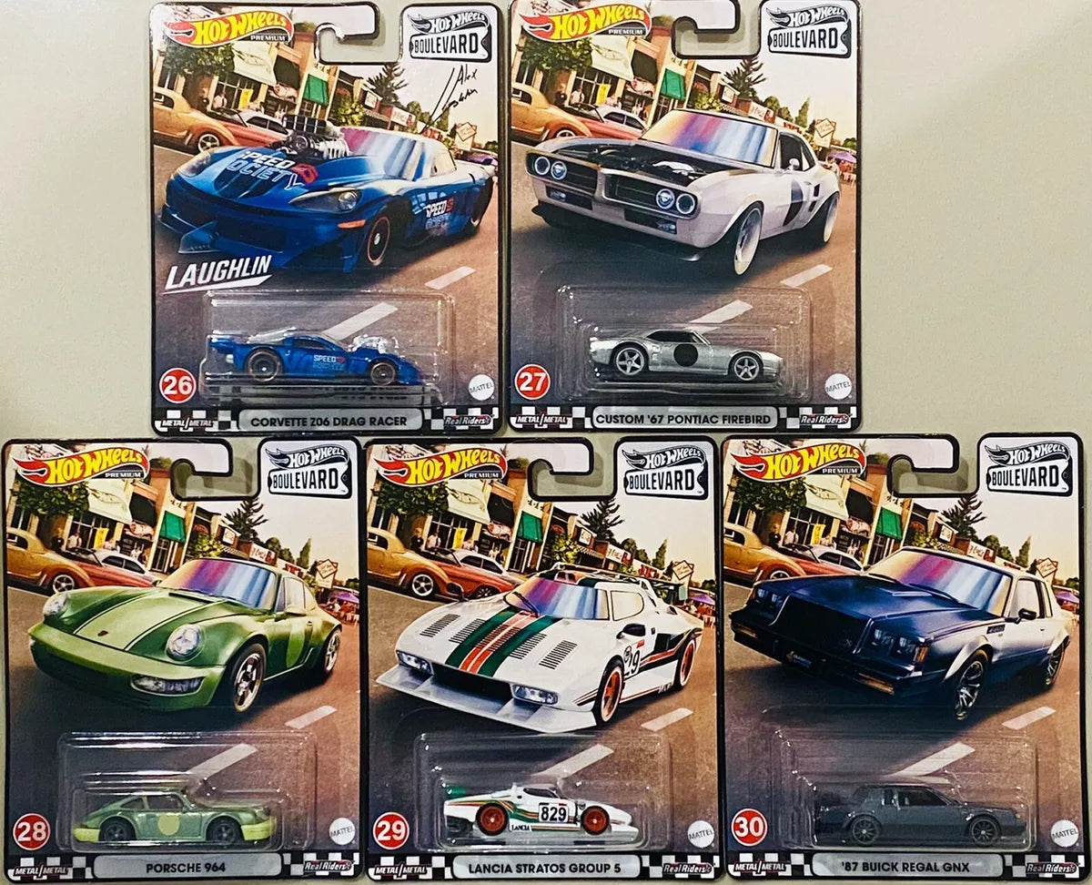 Hot Wheels 2021 Boulevard Cars #26 #27 #28 #29 #30 (GJT68) - AUSSIE diecast