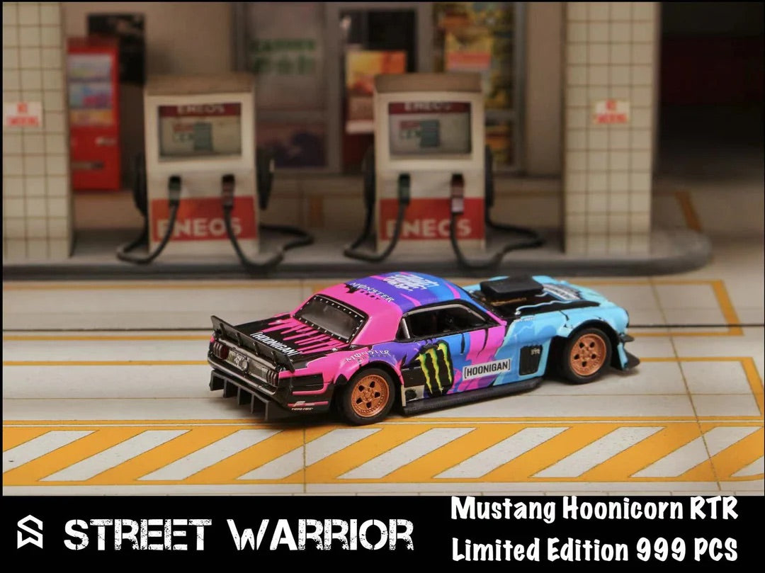 Street Warrior 1:64 Ken Block's 1965 Ford Mustang Hoonicorn RTR 1977 Ford F-150 Hoonitruck - AUSSIE diecast