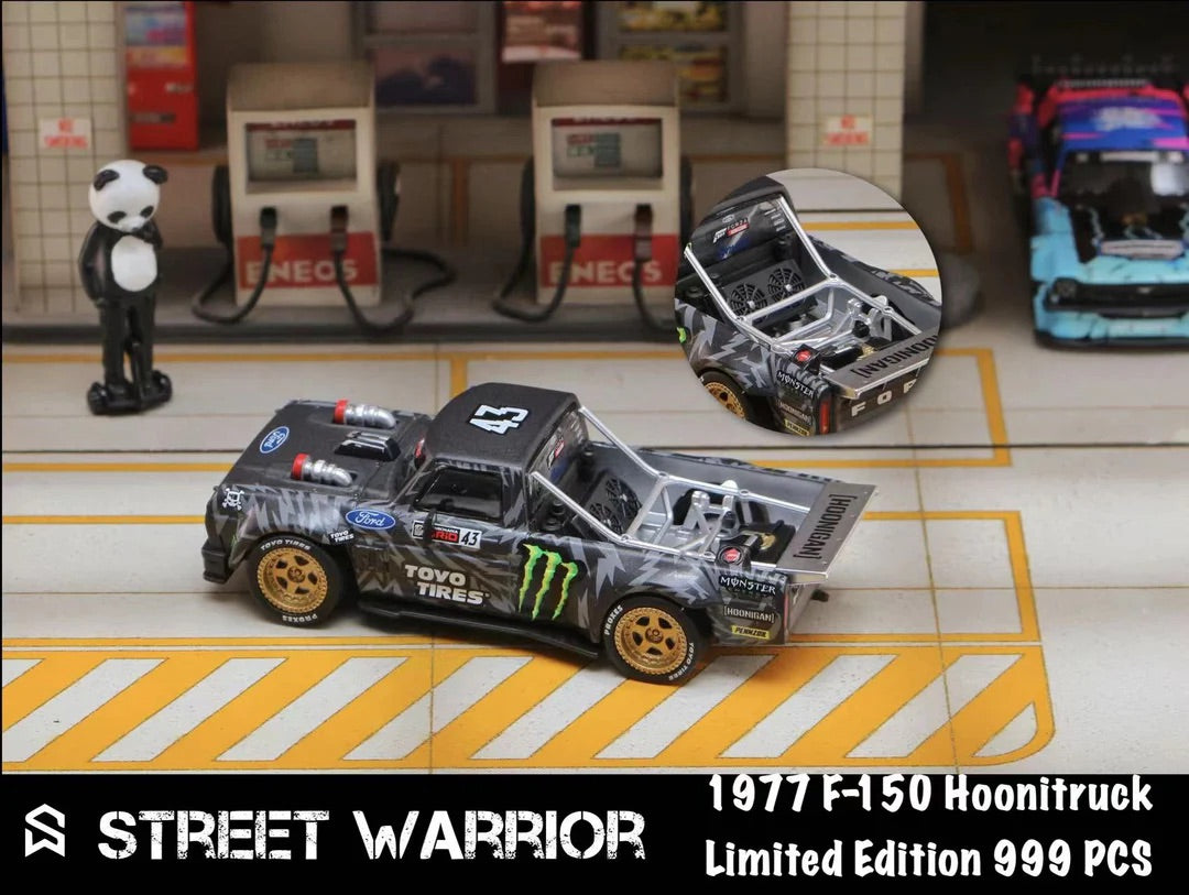 Street Warrior 1:64 Ken Block's 1965 Ford Mustang Hoonicorn RTR 1977 Ford F-150 Hoonitruck - AUSSIE diecast