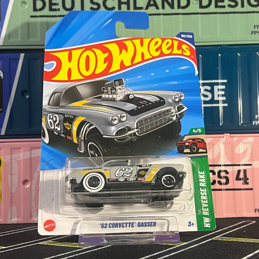 Hot Wheels 2025 Mainline '62 Corvette Gasser 182/250 - AUSSIE diecast
