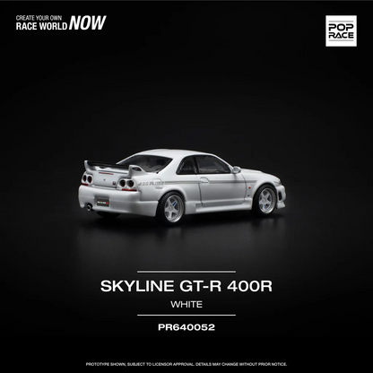 POP RACE 1:64 Nissan Skyline R33 GTR Nismo 400R