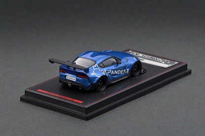 ignition model 1:64 Toyota Supra (A90) Pandem Blue Metallic