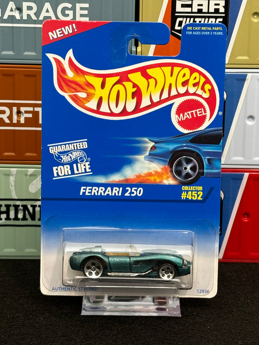 Hot Wheels 90's Ferrari 250 Mainline Teal