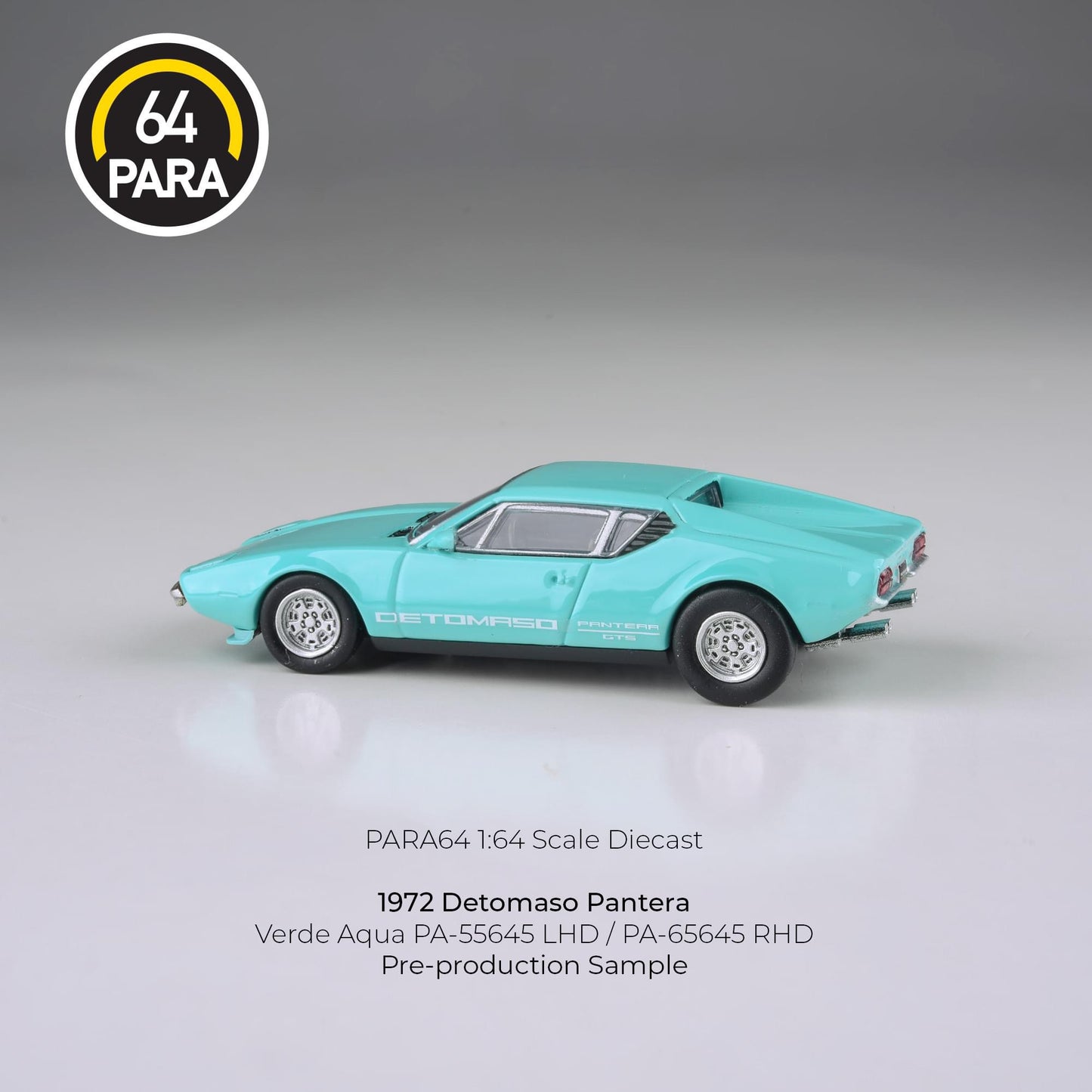 *PREORDER* PARA64 1:64 1972 Detomaso Pantera