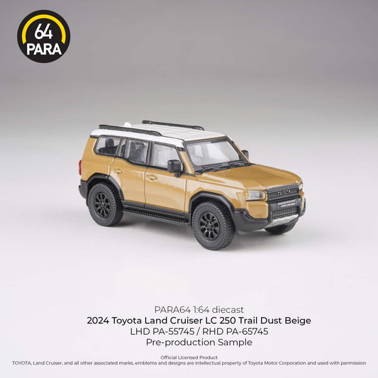 *PREORDER* PARA64 1:64 2024 Toyota Landcruiser LC 250 Beige