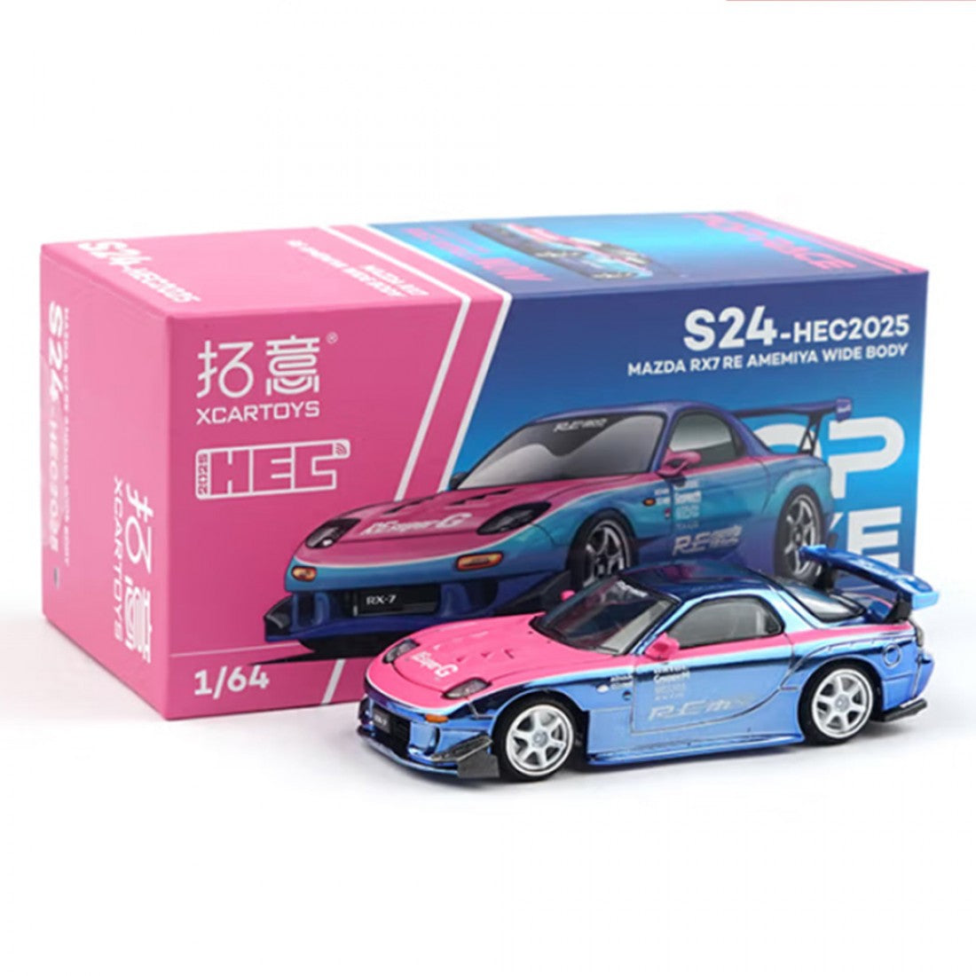 POP RACE HEC 25 Mazda RX7 RE Amemiya Wide Body Expo Exclusive