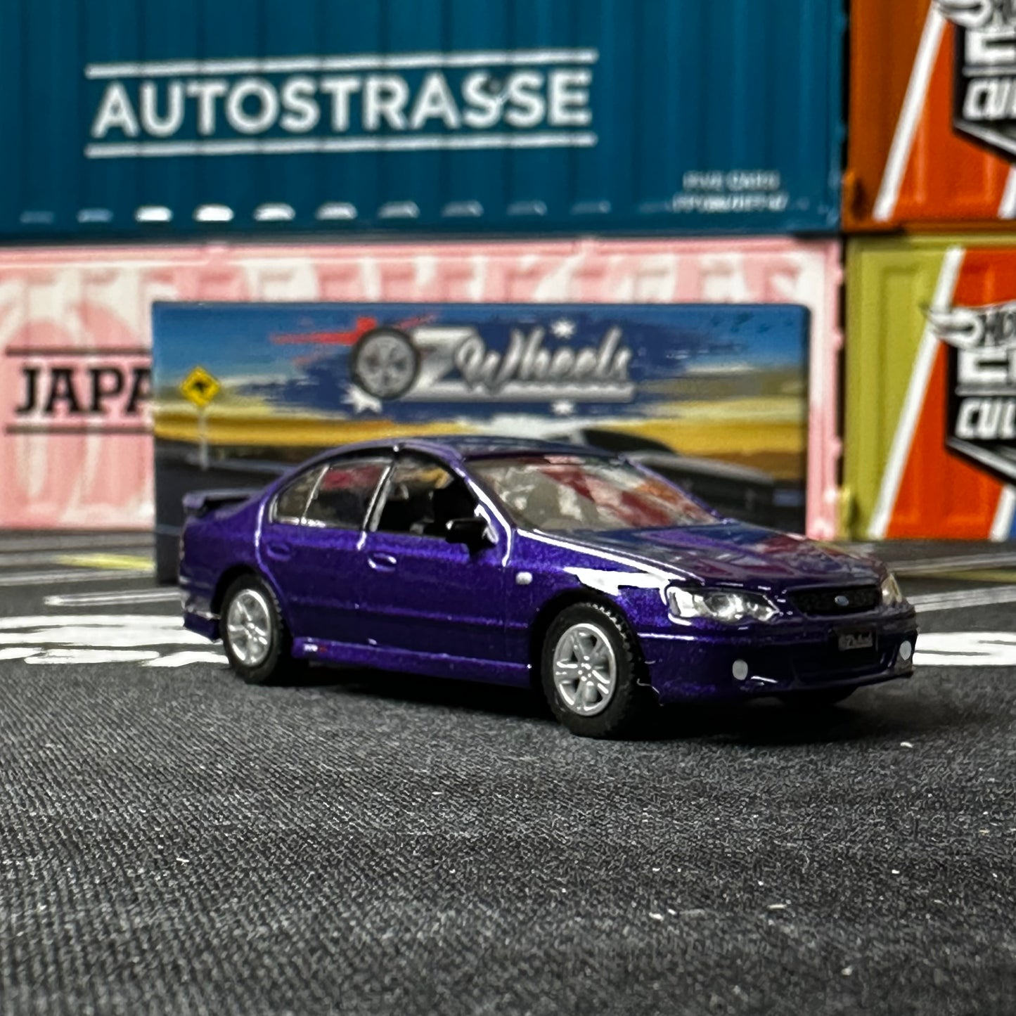 *LOOSE* OZ Wheels 2025 Diecast Model Expo 2003 Ford BA XR8  Redbellies