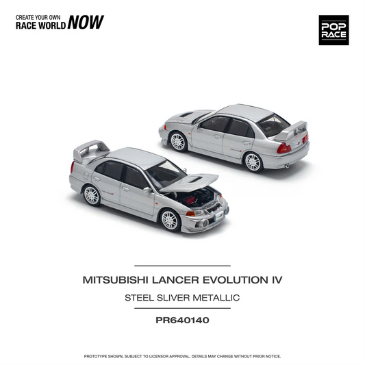 POP RACE 1:64 Mitsubishi Lancer Evo 4