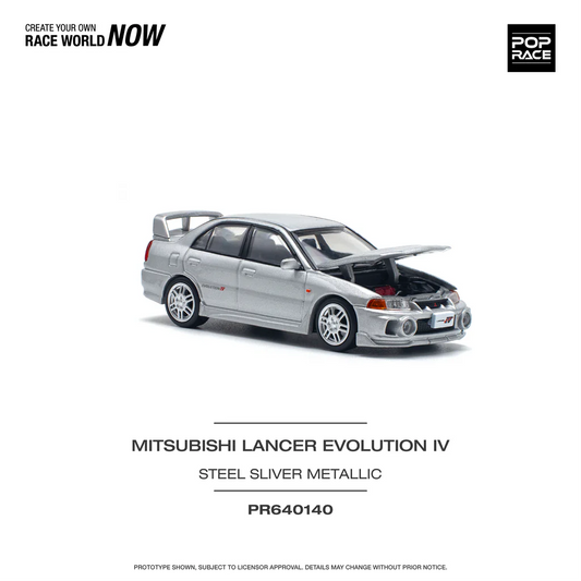 POP RACE 1:64 Mitsubishi Lancer Evo 4