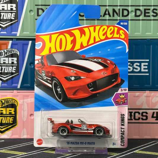Hot Wheels 2025 Mainline '15 Mazda MX-5 Miata 80/250 - AUSSIE diecast