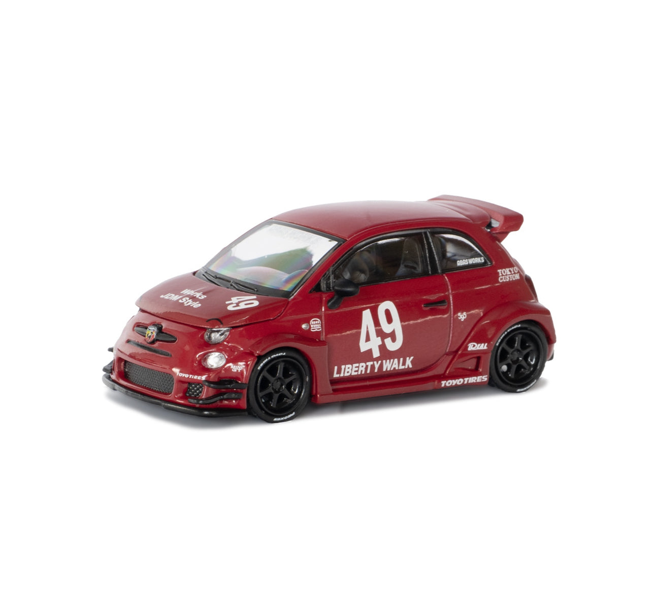 Mini GT 1:64 LBWK Abas Works Abarth 595 Store Exclusive