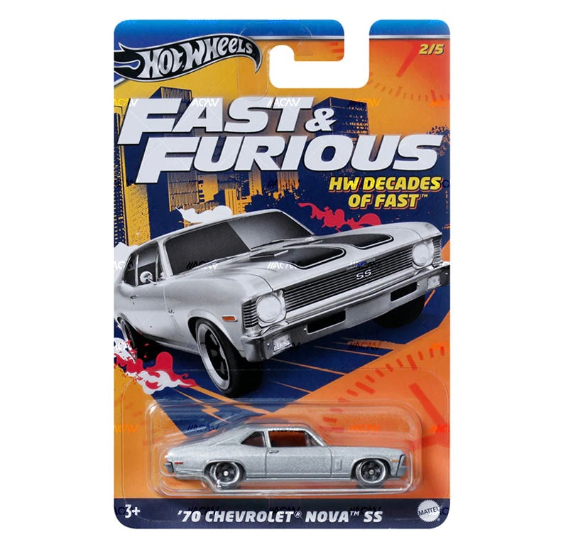 Hot Wheels 2024 Fast & Furious HW Decades Of Fast (HNR88)