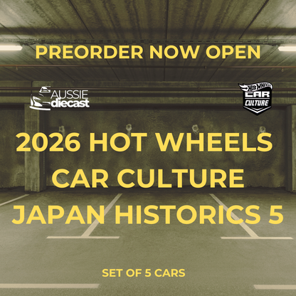 Hot Wheels Premium 2026 Car Culture Japan Historics 5 JH5 (FPY86) - AUSSIE diecast