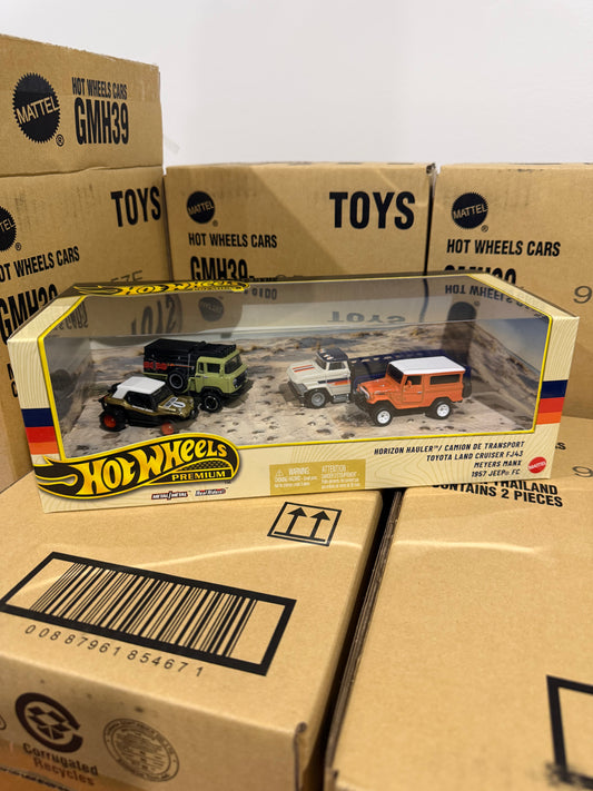 Hot Wheels Premium 2026 Offroad Diorama Box Set GMH39 Mix 1