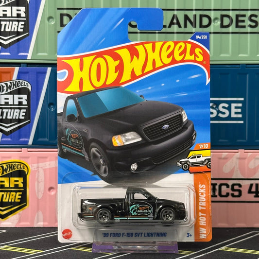 Hot Wheels 2025 Mainline '99 Ford F-150 SVT Lightning 94/250 - AUSSIE diecast