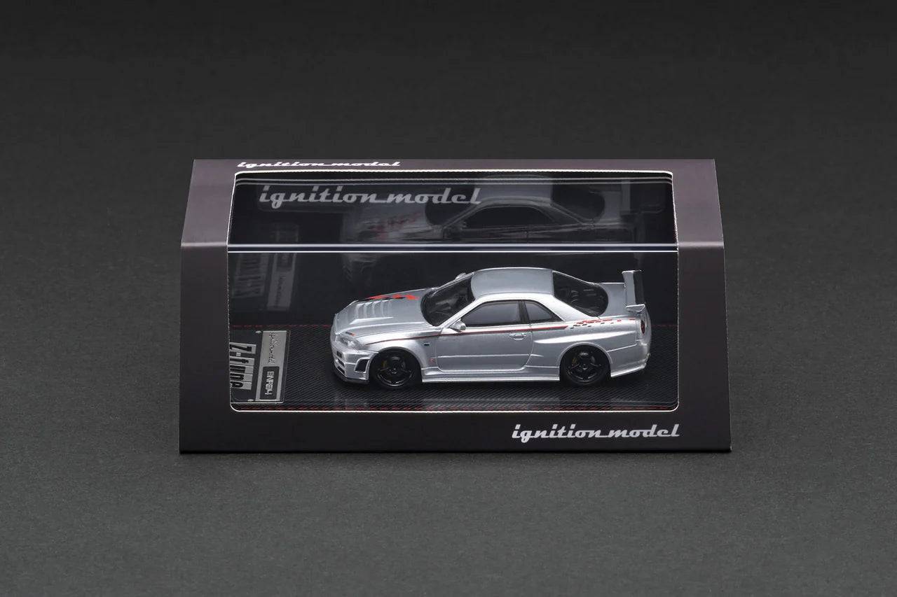 ignition model 1:64 Nissan Skyline GT-R R34 Nismo Z-Tune Silver