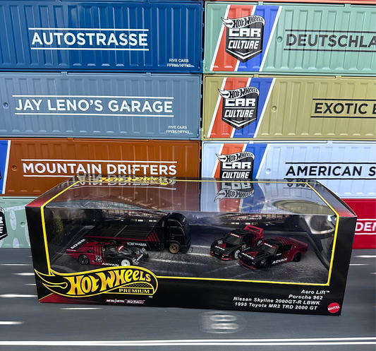 Hot Wheels 2025 Premium Advan Diorama Box Set