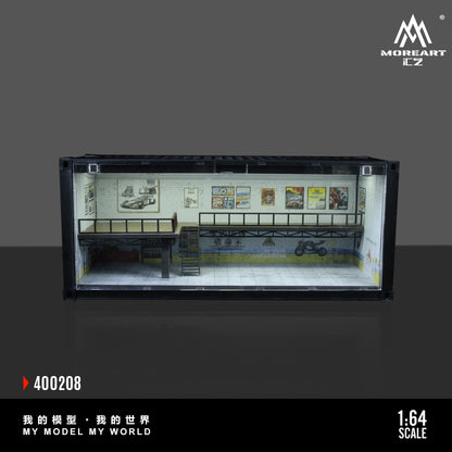 MOREART Container Repair Shop Scene B or C 1:64 Diorama with LED Lighting 400207 400208 - AUSSIE diecast