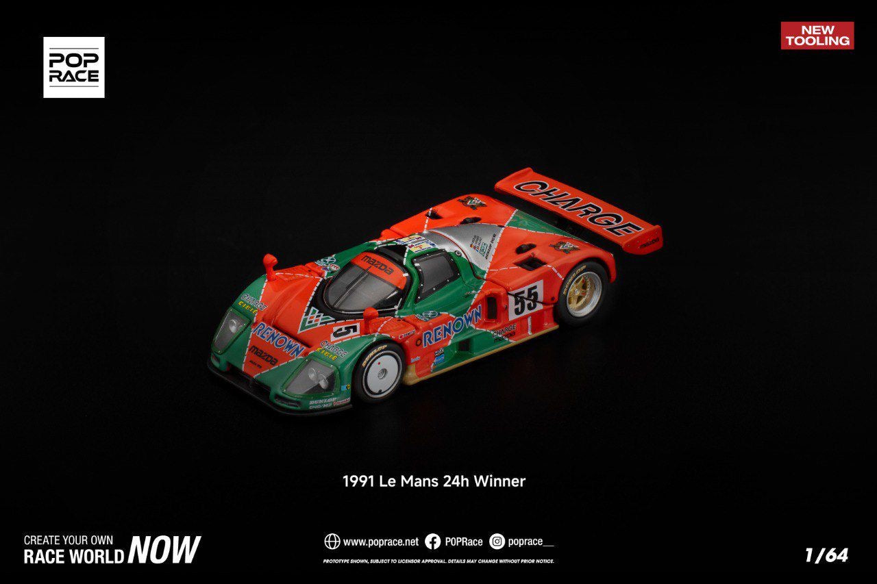 *PREORDER* POP RACE MAZDA 787B 1991 LE MANS 24H WINNER