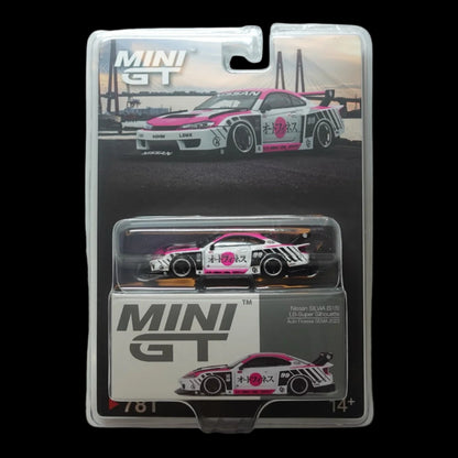 Mini GT Nissan LB-Super Silhouette Silvia S15 Auto Finesse SEMA 2023 - AUSSIE diecast