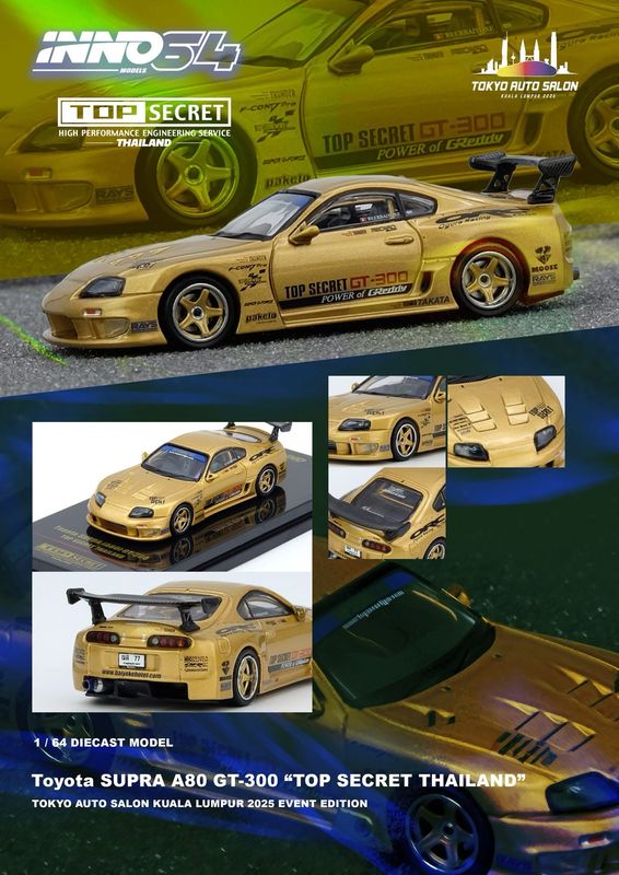 2025 INNO64 “TOP SECRET Thailand” Tokyo Auto Salon TASKL Event Edition
