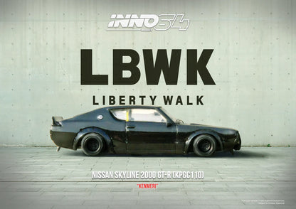 INNO64 LB Works Nissan Skyline 2000 GT-R (KPGC110)