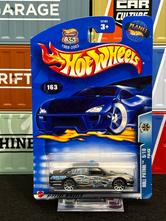 Hot Wheels 90's Roll Patrol Mainline Black - AUSSIE diecast