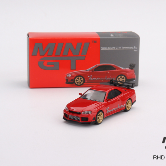 Mini GT 1:64 Nissan Skyline GT-R R34 Tommykaira R-z #543 - AUSSIE diecast