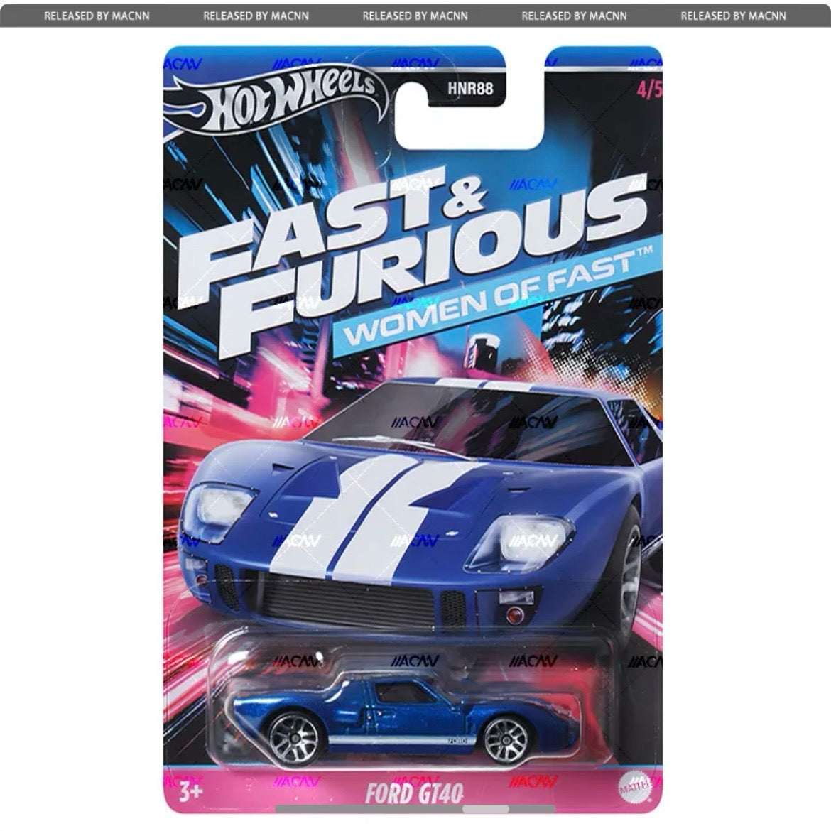 Hot Wheels Silver Series 2024 Fast & Furious Women of Fast HNR88 - AUSSIE diecast