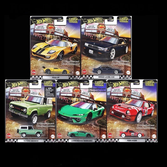 Hot Wheels 2025 Boulevard #136, #137 #138, #139 #140 GJT68 - AUSSIE diecast