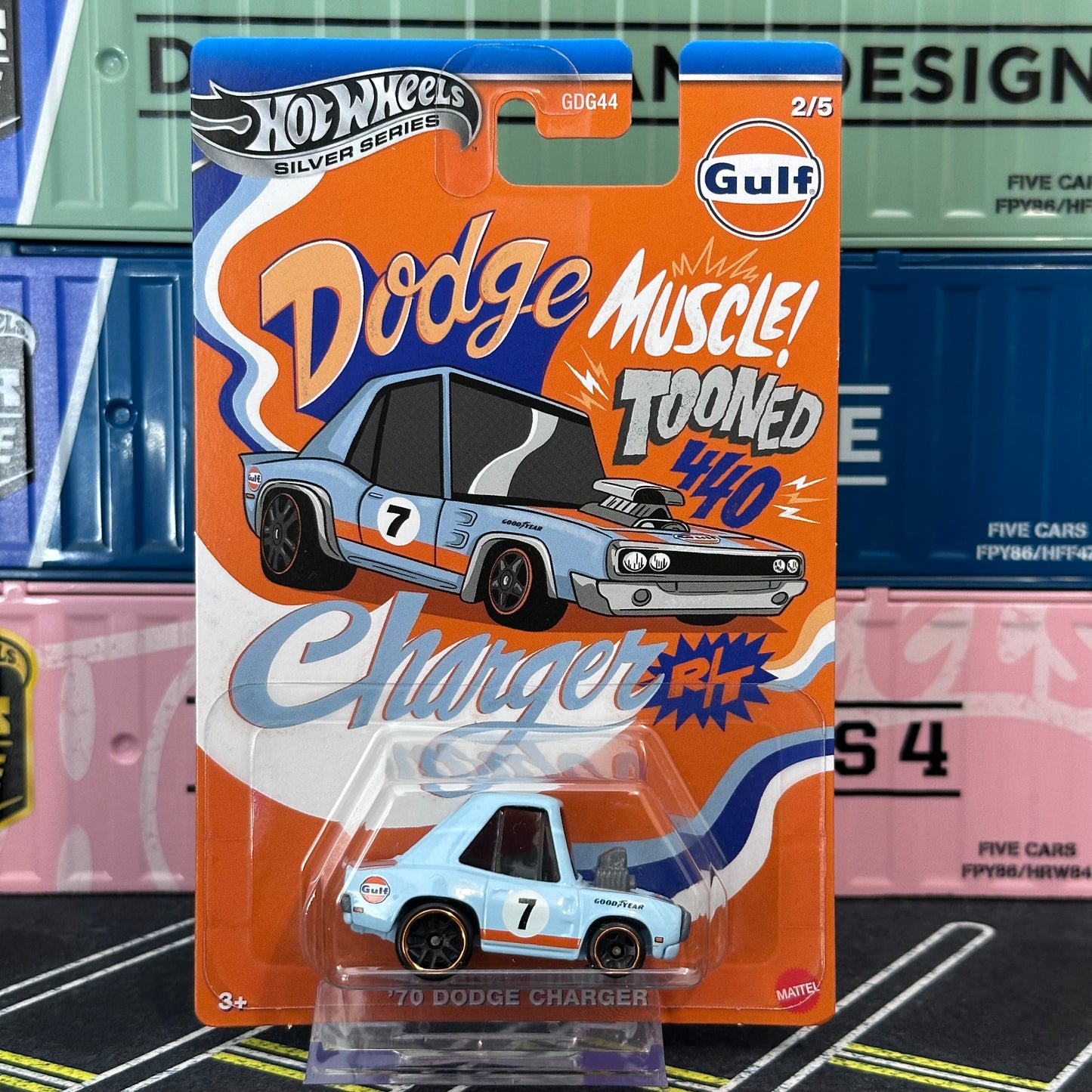 Hot Wheels 2025 Silver Series Gulf Tooned (GDG44)