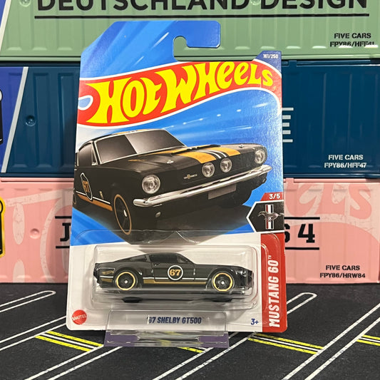 Hot Wheels 2025 '67 Shelby GT500 Mainline 161/250 Black Long Card - AUSSIE diecast