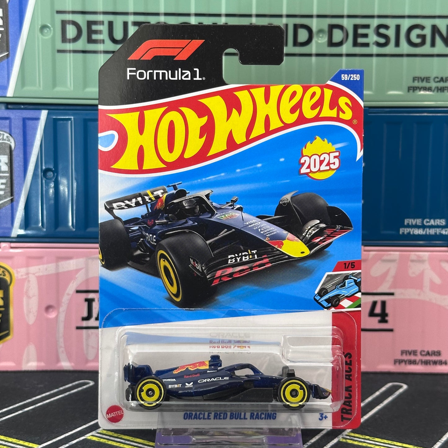 Hot Wheels 2025 Formula 1 Racing Mainline 59/250