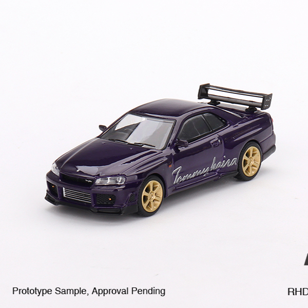 Mini GT 1:64 Nissan Skyline GT-R R34 Tommykaira R-z #616 Midnight Purple - AUSSIE diecast