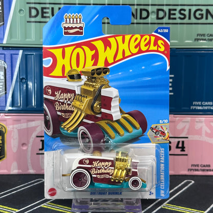 Hot Wheels 2025 Birthday Burner Regular Treasure Hunt 143/250 Mainline