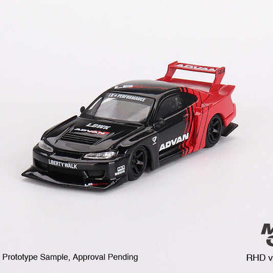 Mini GT Nissan LB-Super Silhouette Silvia S15 Advan #649 Blister Pack - AUSSIE diecast