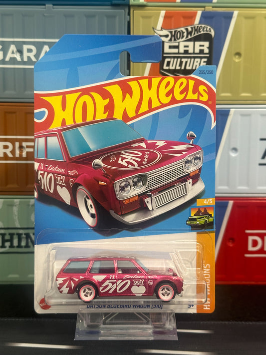 Hot Wheels Datsun Bluebird Wagon 510 STH Super Treasure Hunt 2023