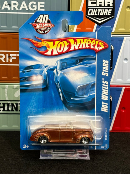 Hot Wheels 90's 1940 Ford Mainline Brown