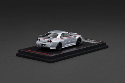 ignition model 1:64 Nissan Skyline GT-R R34 Nismo Z-Tune Silver