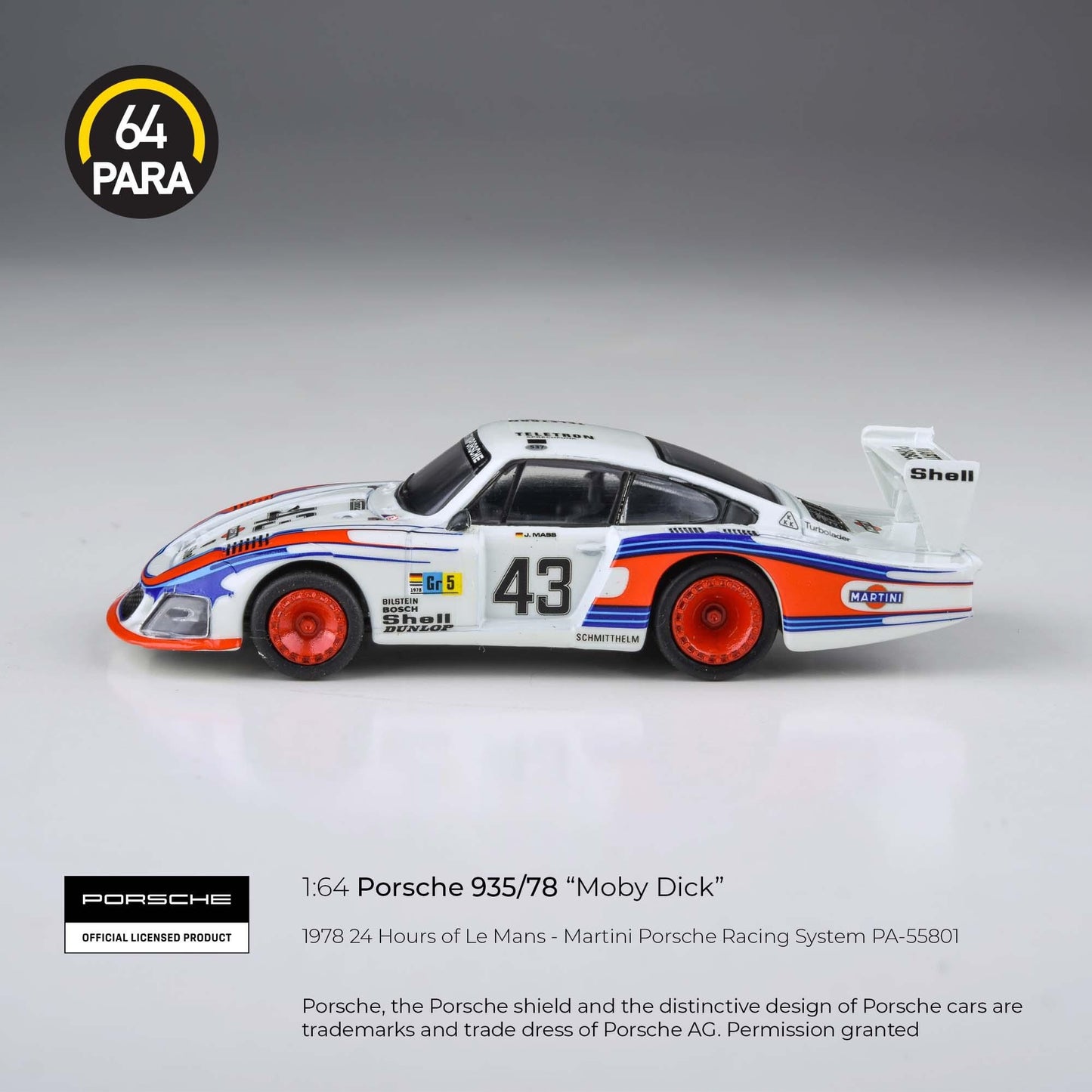 *PREORDER* PARA64 1978 Porsche 933 - Martini Porsche Racing