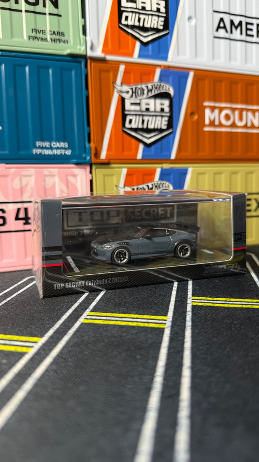 INNO64 1:64 Nissan Fairlady Z TOP SECRET (RZ34) Stealth Gray