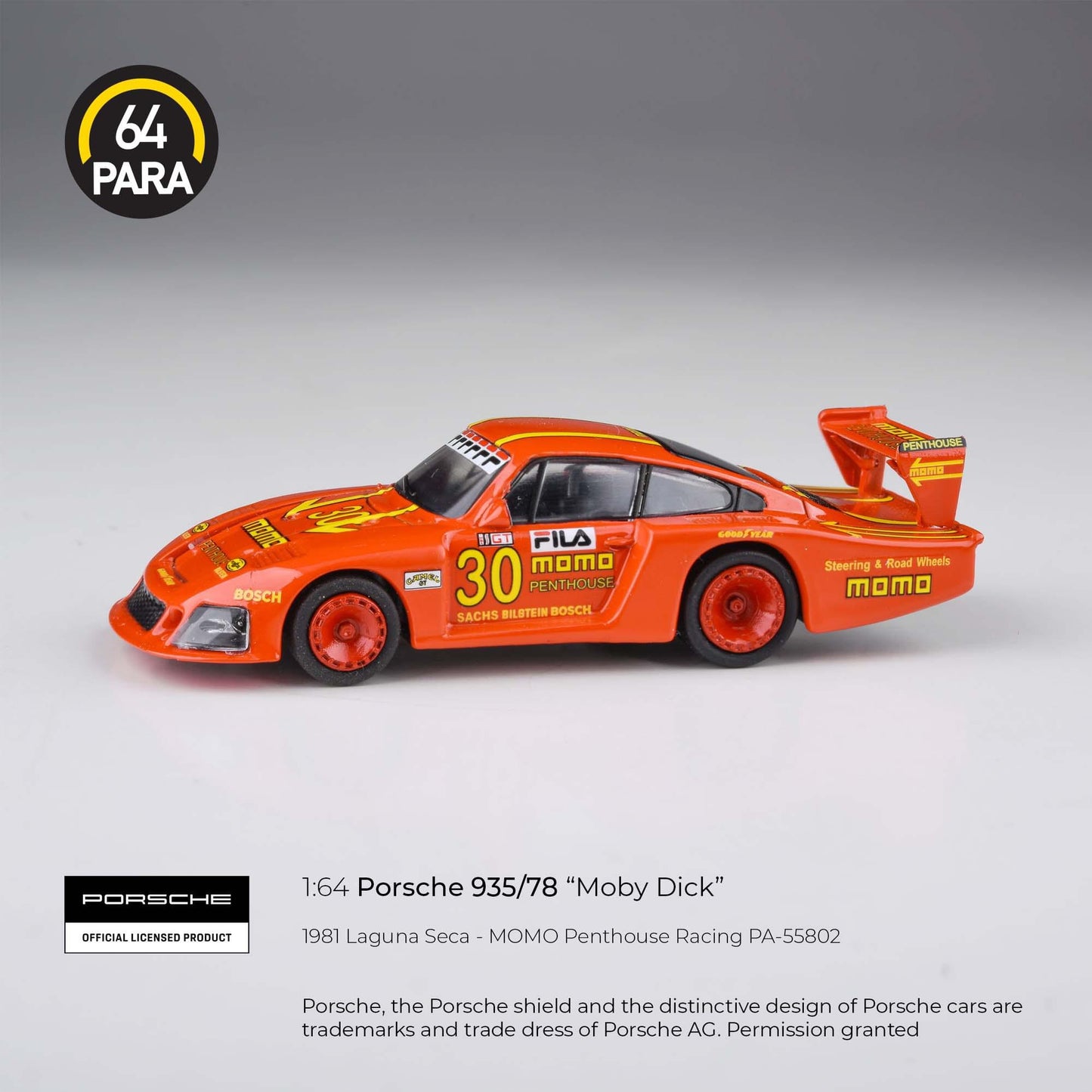 *PREORDER* PARA64 1978 Porsche 933 - Momo Penthouse Racing