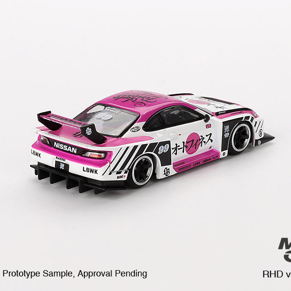 Mini GT Nissan LB-Super Silhouette Silvia S15 Auto Finesse SEMA 2023 - AUSSIE diecast