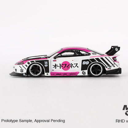Mini GT Nissan LB-Super Silhouette Silvia S15 Auto Finesse SEMA 2023 - AUSSIE diecast