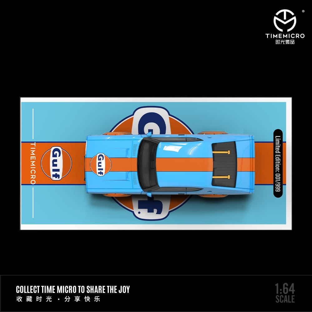 *PREORDER* Time Micro 1:64 Nissan KPGC110 Gulf or ADVAN livery